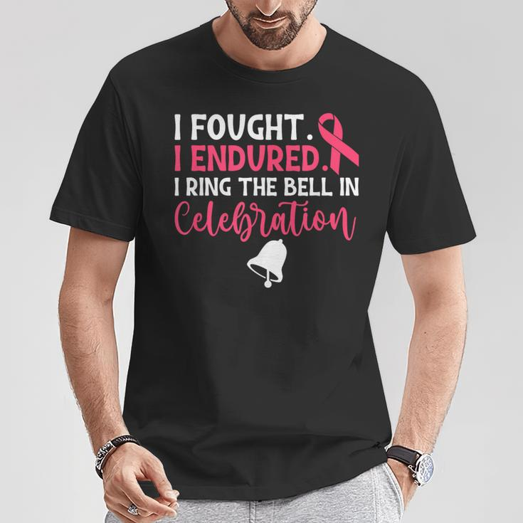 Ring The Bell Last Day Of Chemo End Of Chemo Cancer Survivor T-Shirt Unique Gifts