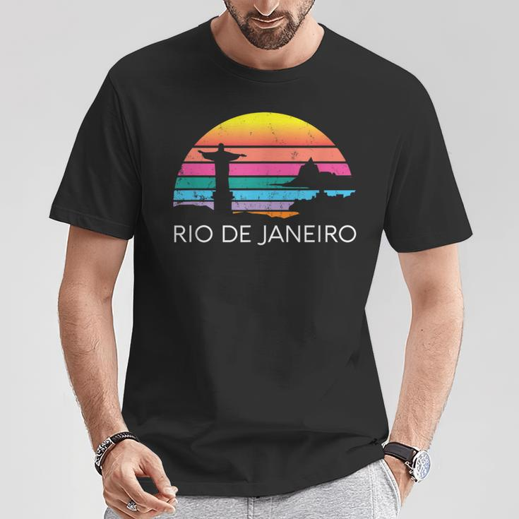 Rio De Janeiro Brazil Beach Surf Ocean Brazilian Island Bay T-Shirt Unique Gifts