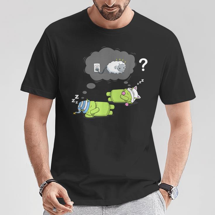 Robot Dream Of Electric Sheep Sci-Fi Replicant Blade T-Shirt Unique Gifts