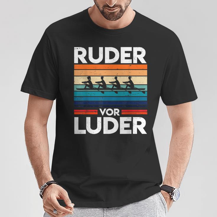 Ruderor Luder For Rowing Athletes Or Rowing Clubs T-Shirt Lustige Geschenke