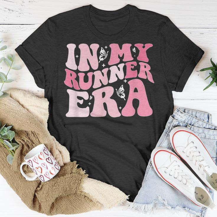 In My Runner Era Running Marathon Fitness Running Mom T-Shirt Unique Gifts