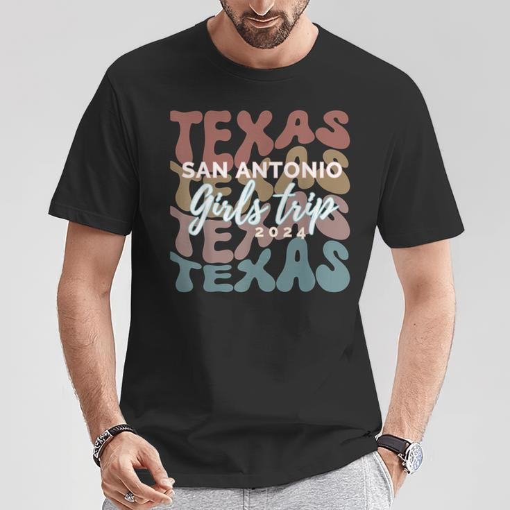 San Antonio Texas Girls Trip 2024 Matching Group T-Shirt Funny Gifts