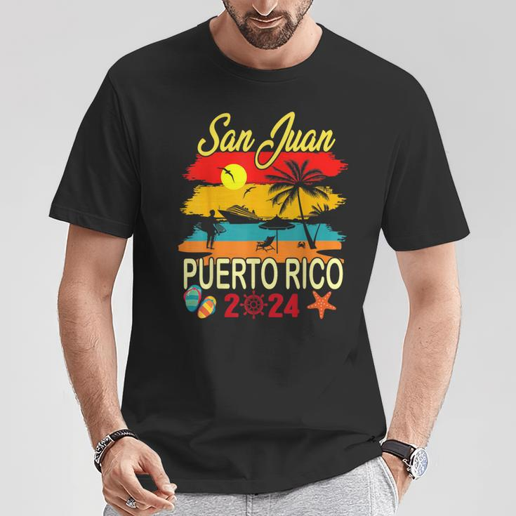 San Juan Puerto Rico 2024 Family Vacation Souvenir T-Shirt Unique Gifts