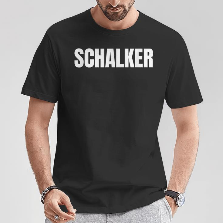 Schalker Gelsenkirchen Glück Auf Schalke T-Shirt Lustige Geschenke