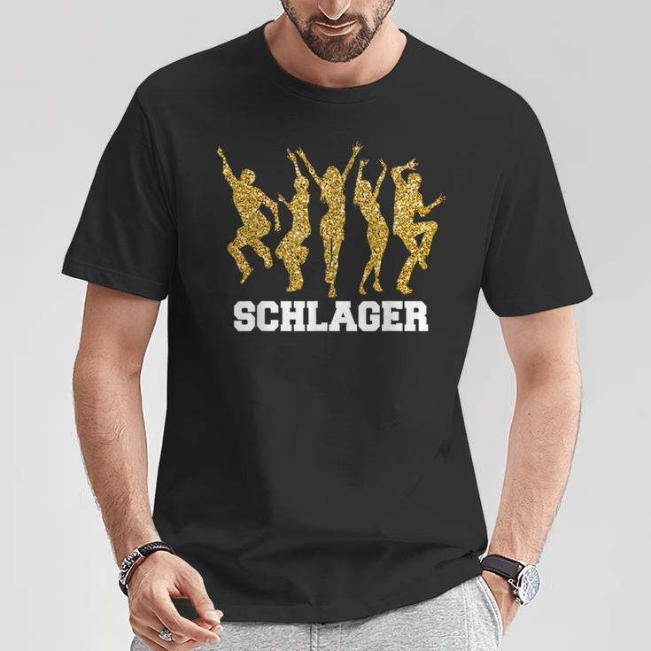 Schlagerparty Schlager S T-Shirt Lustige Geschenke