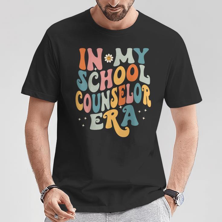 In My School Counselor Era Retro Back To School Counseling T-Shirt Unique Gifts