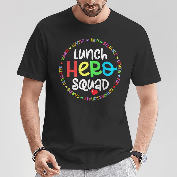 School Lunch Hero Squad Cafeteria Workers T-Shirt Unique Gifts