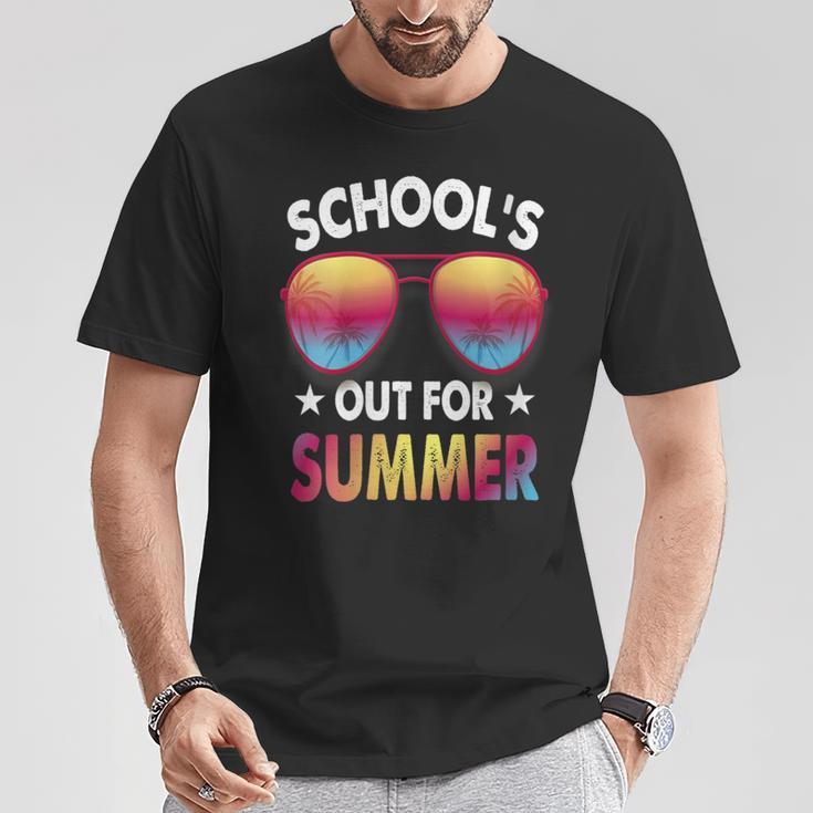 School's Out For Summer Happy Last Day Of School Teachers T-Shirt Unique Gifts