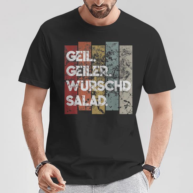 Schwaben Sausage Salad Schwäbisch Quote Idea T-Shirt Lustige Geschenke