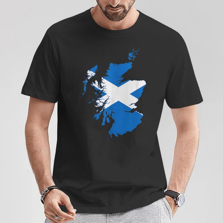 Scotland Scotland Scotland Flag S T-Shirt Lustige Geschenke