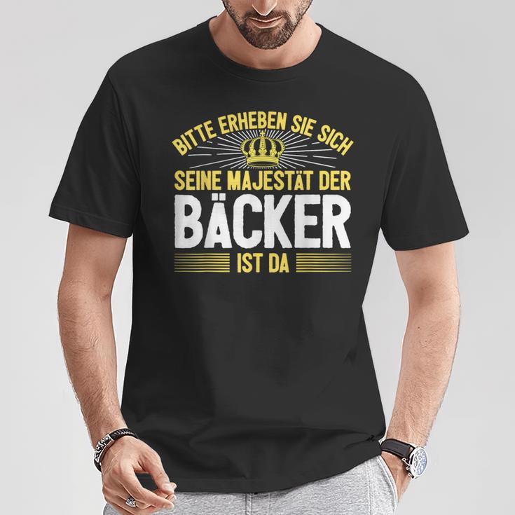 Seine Majestät Der Bäcker T-Shirt Lustige Geschenke