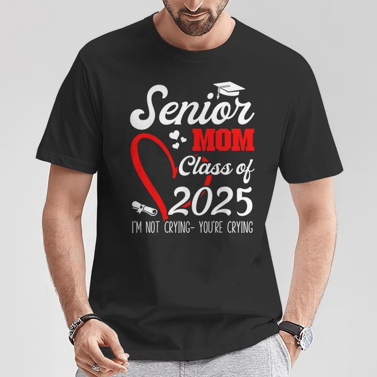 Senior Mom 2025 Class Of 2025 Graduation 2025 Back To School T-Shirt Unique Gifts