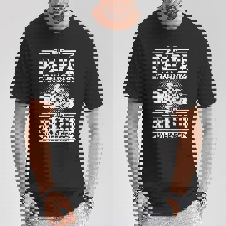 Ser Papá Es Un Honor Ser Abuelo No Tiene Precio Abuelo Camiseta unisex Regalos divertidos