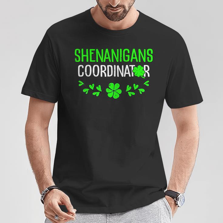 Shenanigans Coordinator Saint Irish Pats St Patrick's Day T-Shirt Unique Gifts