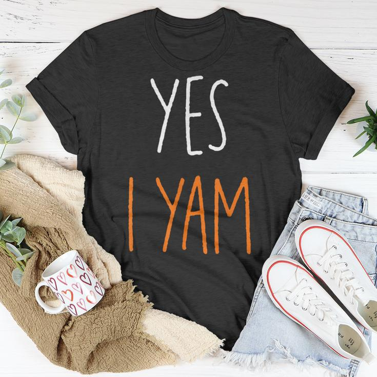 She's My Sweet Potato Yes I Yam Set Couples Thanksgiving T-Shirt Funny Gifts