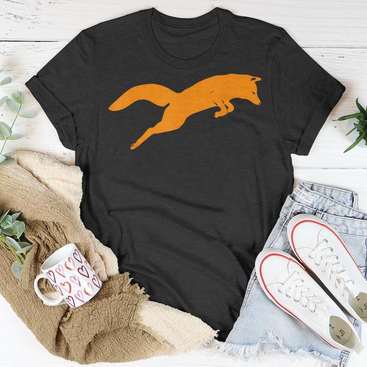 Silhouette Fox Fox AnimalT-Shirt Unique Gifts