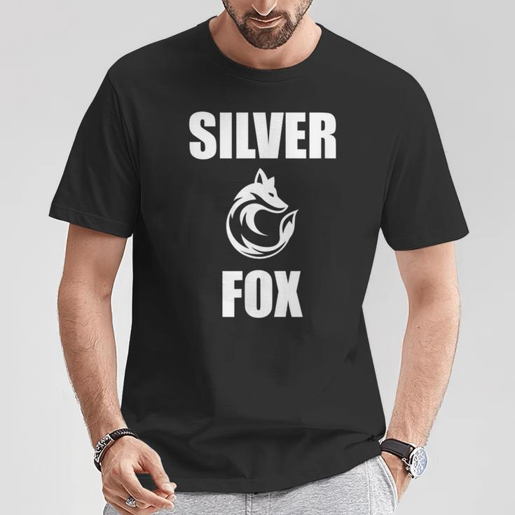Silver Fox Sexy Grey Hair T-Shirt Unique Gifts