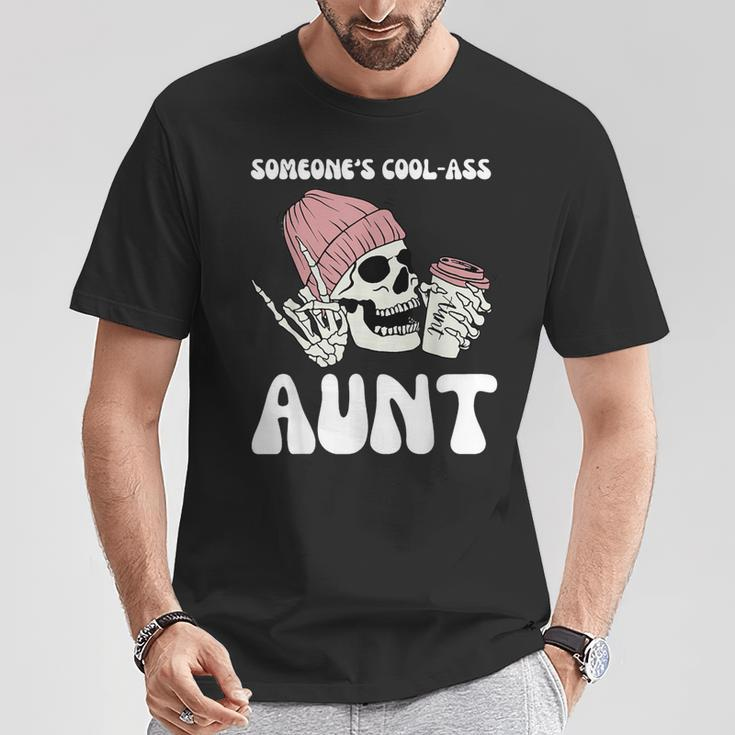 Skull Someone's Cool Ass Aunts T-Shirt Unique Gifts