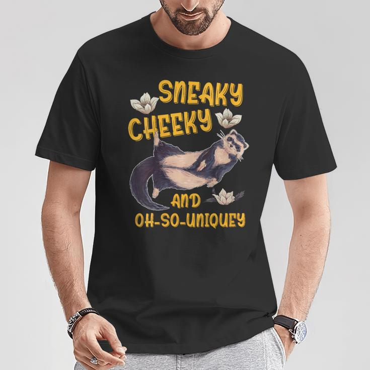 Sneaky Cheeky And Oh-So-Uniquey Weasel Lover T-Shirt Unique Gifts
