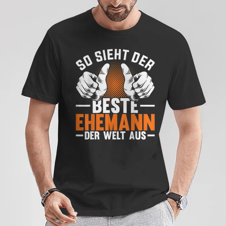 So Ssieht Der Beste Husann Der Welt Aus Man T-Shirt Lustige Geschenke