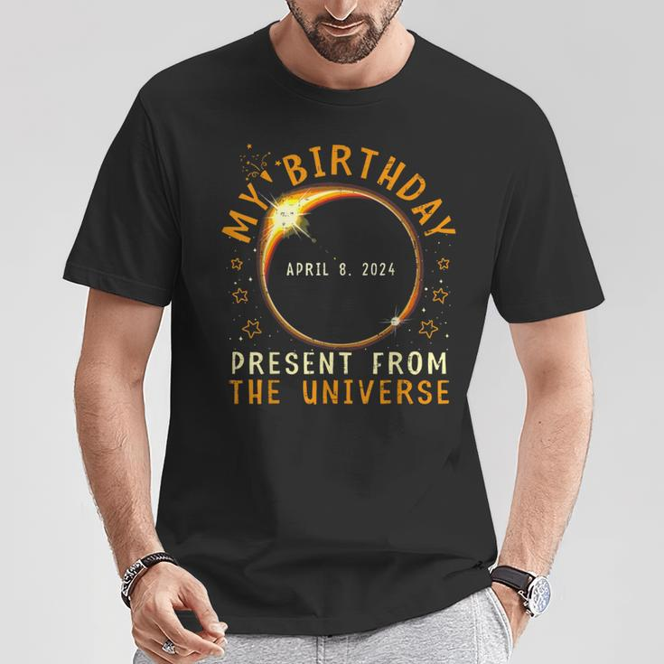 Solar Eclipse 2024 Birthday Present 4824 Totality Universe T-Shirt Unique Gifts