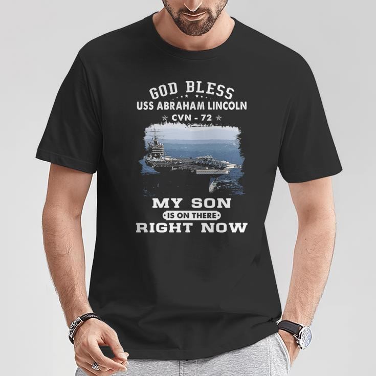 My Son Is Uss Abraham Lincoln Cvn T-Shirt Unique Gifts