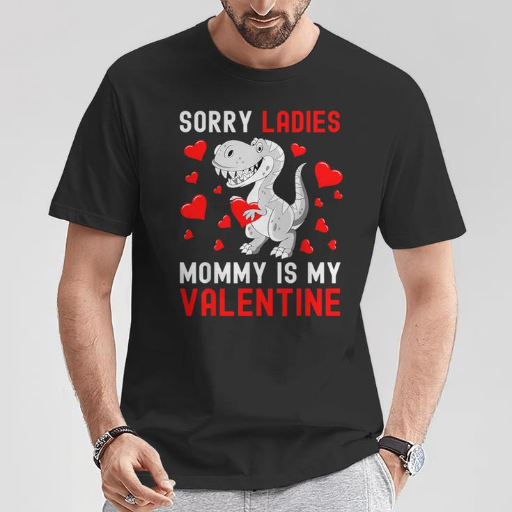 Sorry Ladies My Mommy Is My Valentine Valentines Day Boys T-Shirt Unique Gifts