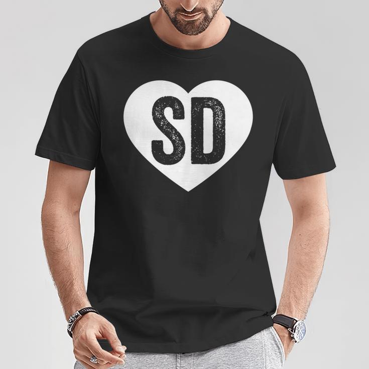 South Dakota Hometown State Pride Midwest Love T-Shirt Unique Gifts