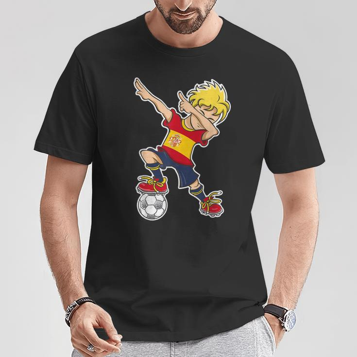 Spain Football Jersey Spain Flag T-Shirt Lustige Geschenke