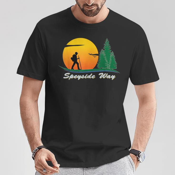 Speyside Way Wanderweg Wege Flüsse T-Shirt Lustige Geschenke