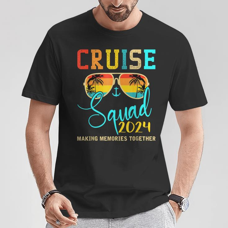 Squad Crew Cruise 2024 Summer Vacation Matching Family Group T-Shirt Unique Gifts