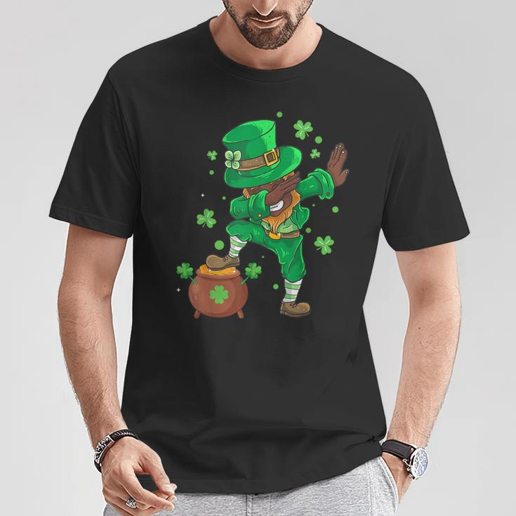 St Patrick's Day Dabbing Cool African American Dab Dance T-Shirt Unique Gifts