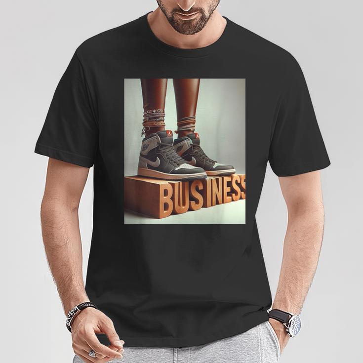 Standing On Business T-Shirt Unique Gifts