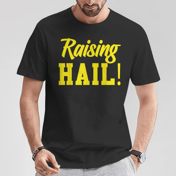State Of Michigan Raising Hail U M Ann Arbor Mi Aa T-Shirt Unique Gifts