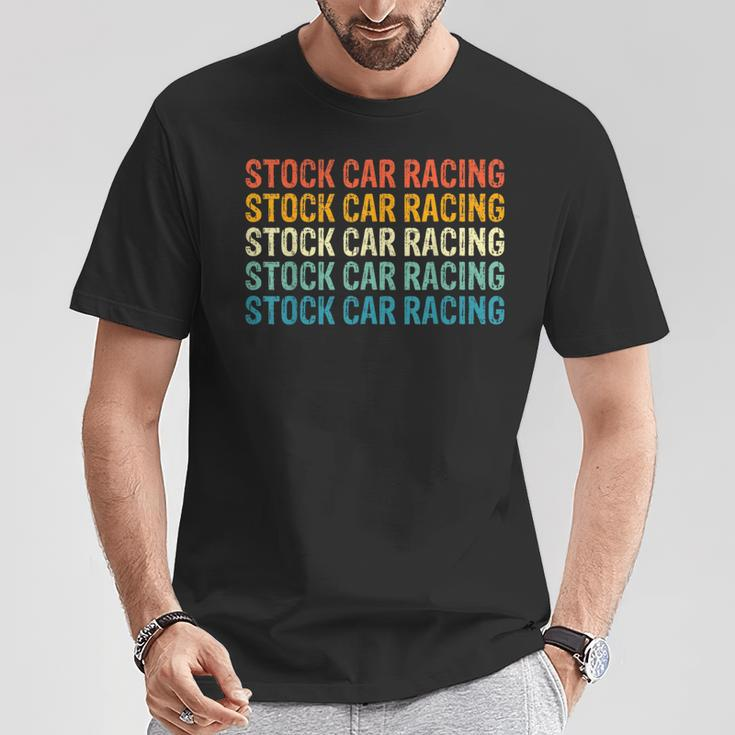 Stock Car Racing Retro Vintage T-Shirt Unique Gifts