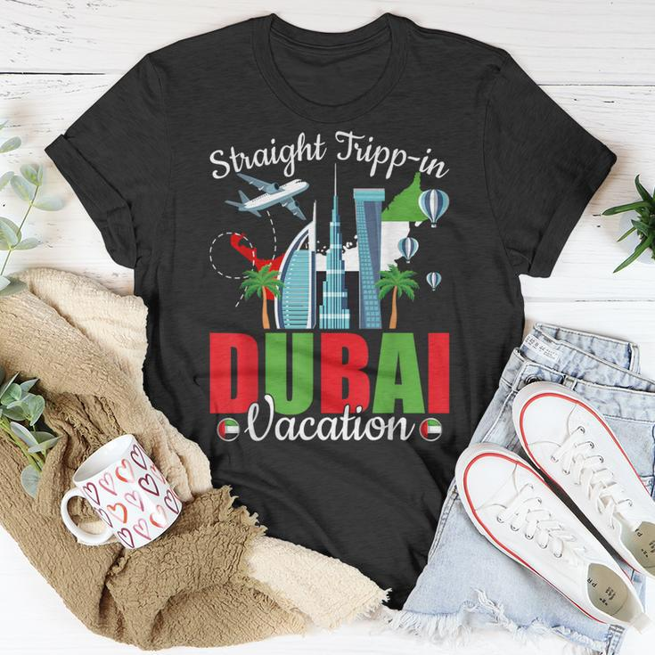 Straight Tripp-In Dubai Group Vacation Matching Crew T-Shirt Funny Gifts