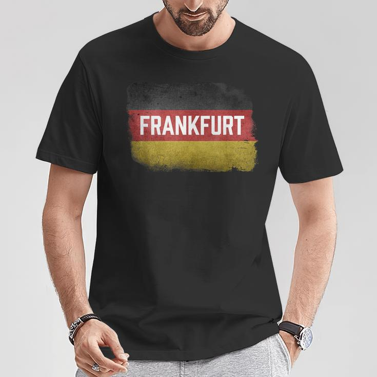 Stuttgart Germany German Flag Vintage Souvenir T-Shirt Unique Gifts