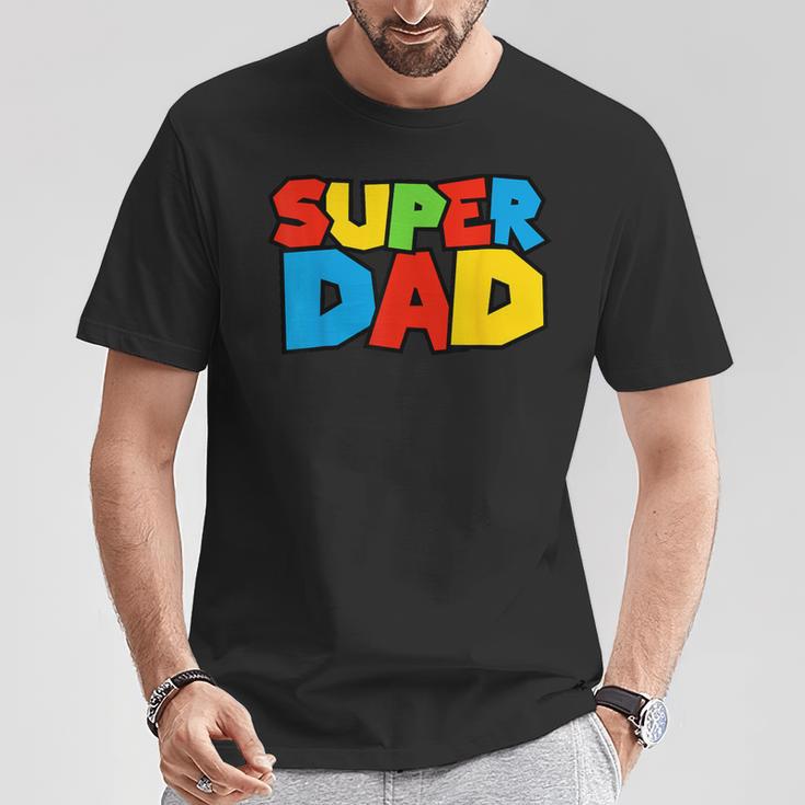 Super Dad Gamer For Father's Day T-Shirt Unique Gifts