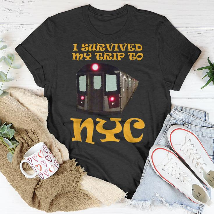 I Survived My Trip To Nyc T-Shirt Unique Gifts