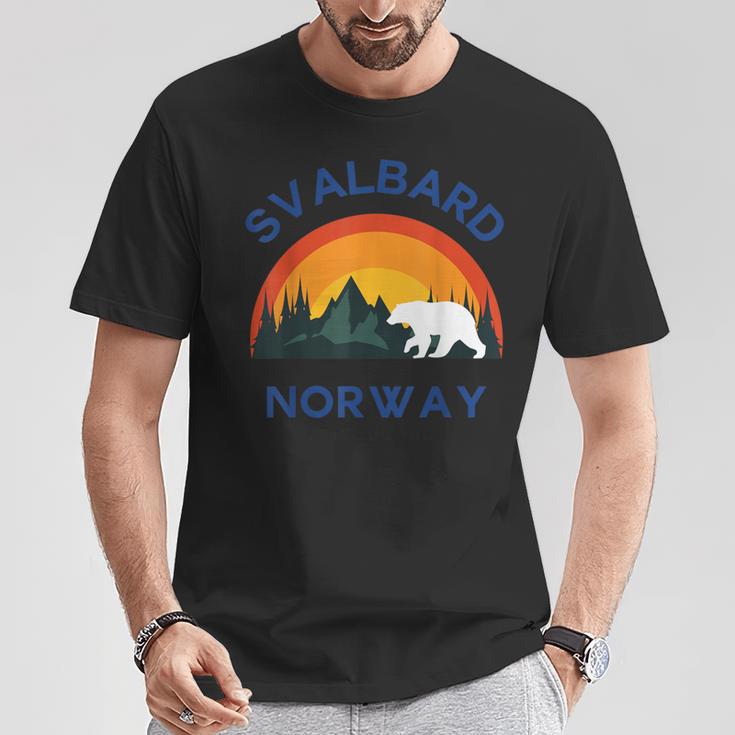 Svalbard Spitzbergen Norway T-Shirt Lustige Geschenke