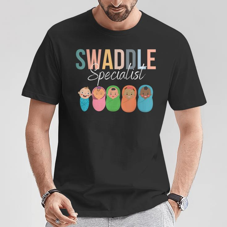 Swaddle Specialist Nicu Mother Baby Nurse Tech Neonatal Icu T-Shirt Unique Gifts