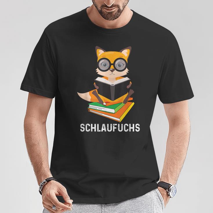 Tabuchs Klugscheisser Besserwisser Fox Slogan T-Shirt Lustige Geschenke