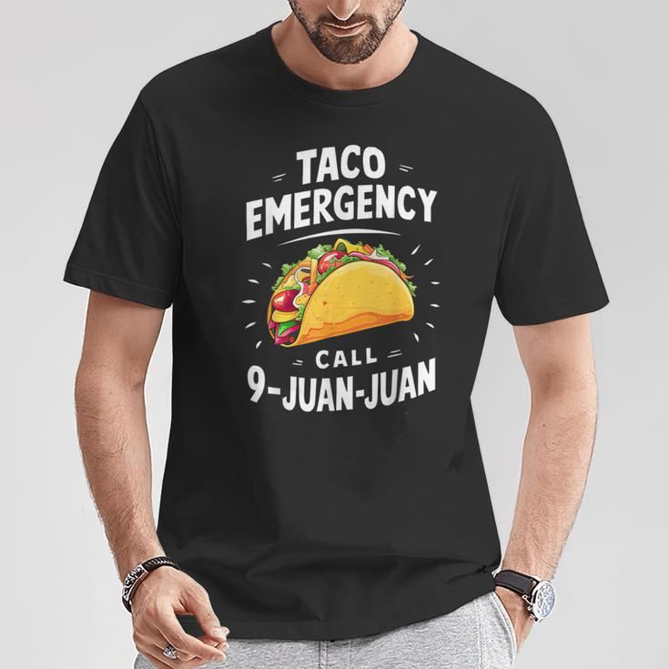 Taco Emergency Call 9 Juan Juan Cinco De Mayo Men T-Shirt Unique Gifts