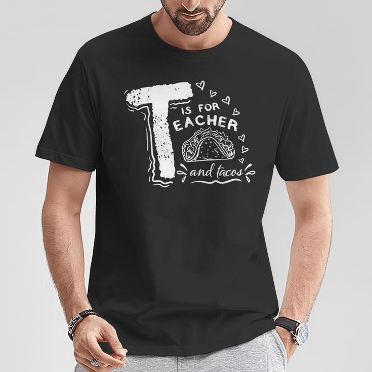 Teacher And Taco Tuesday Cinco De Mayo Teacher T-Shirt Unique Gifts