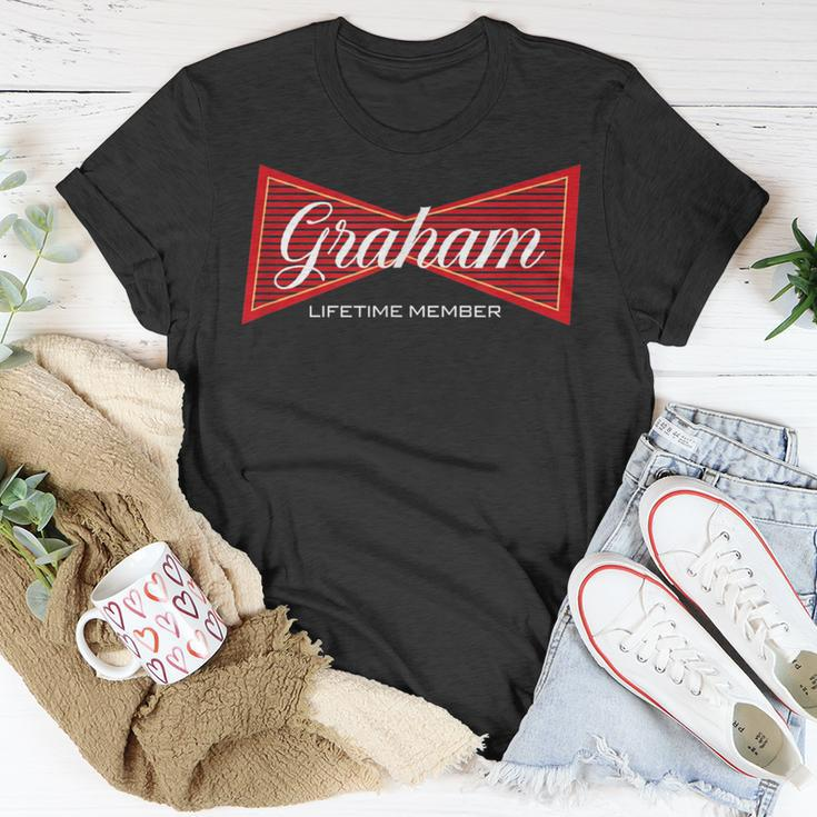 Team Graham Proud Family Name Lifetime Member King Of Names T-Shirt Funny Gifts