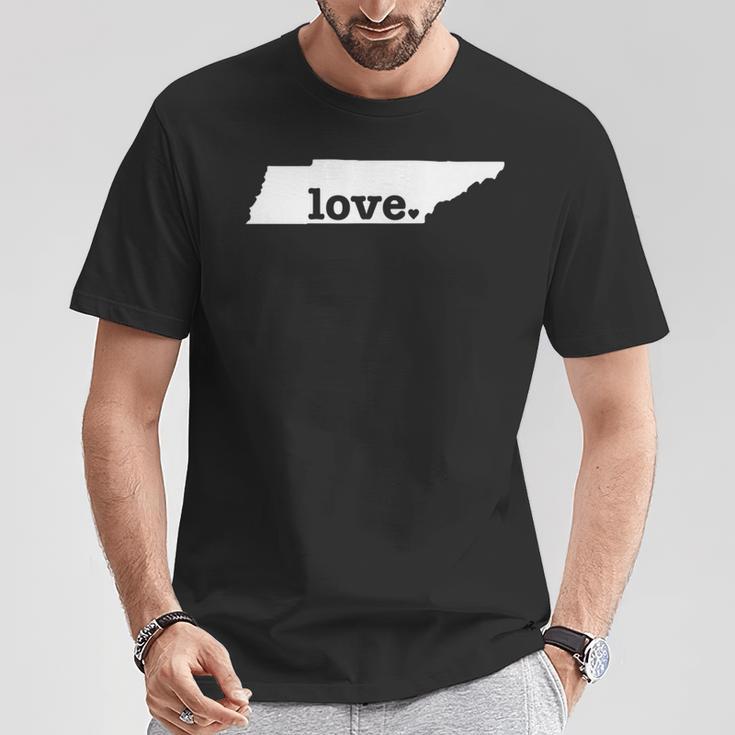 Tennessee Love Hometown State Pride T-Shirt Unique Gifts