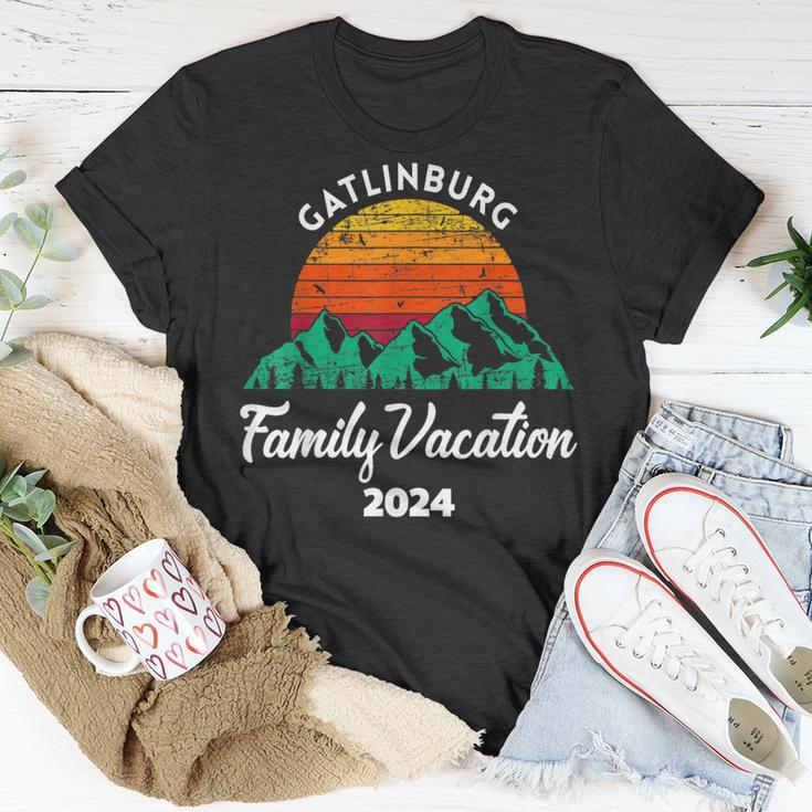 Tennessee Smoky Mountains Family Vacation 2024 Gatlinburg T-Shirt Unique Gifts