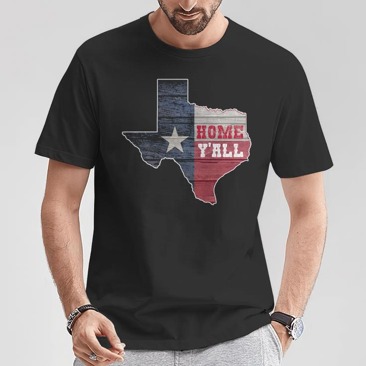 Texas Home Y'all State Lone Star Pride T-Shirt Unique Gifts