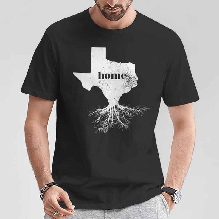 Texas Men Women Home State Pride Roots Love T-Shirt Unique Gifts