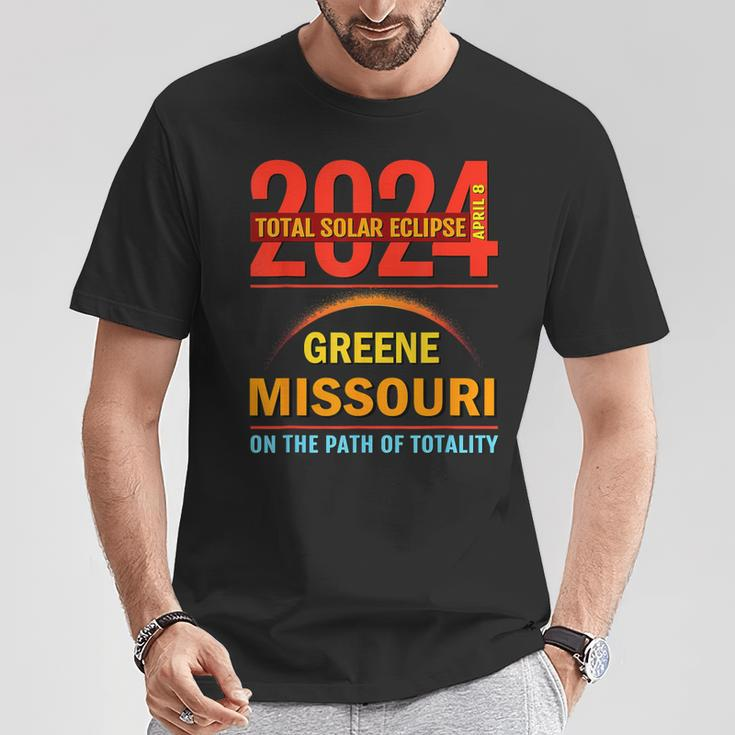 Total Solar Eclipse 2024 Greene Missouri April 8 2024 T-Shirt Unique Gifts